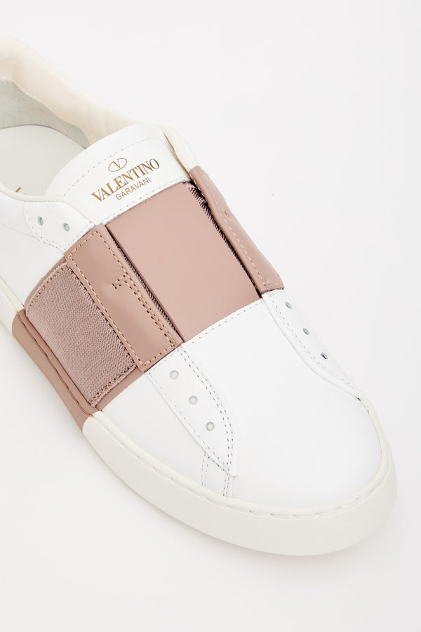 SNEAKER OPEN TIE-UP IN NAPPA