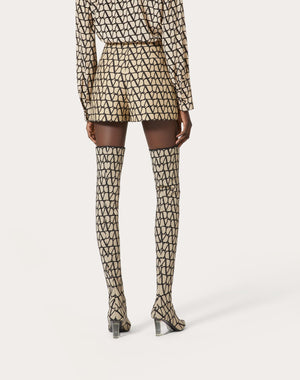 Shorts In Crepe Couture Toile Iconographe 