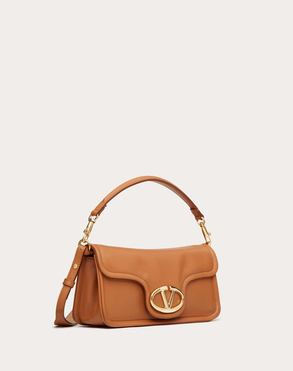 Borsa A Spalla Media Vlogo 1960 In Nappa