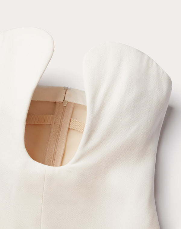 Abito Da Sera In Crepe Couture