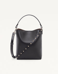 BORSA A SECCHIELLO VALENTINO GARAVANI ROCKSTUD WISPY IN VITELLO
