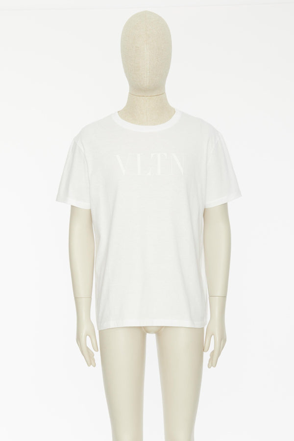 T-Shirt In Cotone Con Stampa Vltn 
