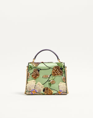 Borsa a mano mini Valentino Garavani Vsling ricamata  