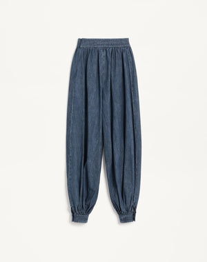 Pantaloni In Denim Chambray 