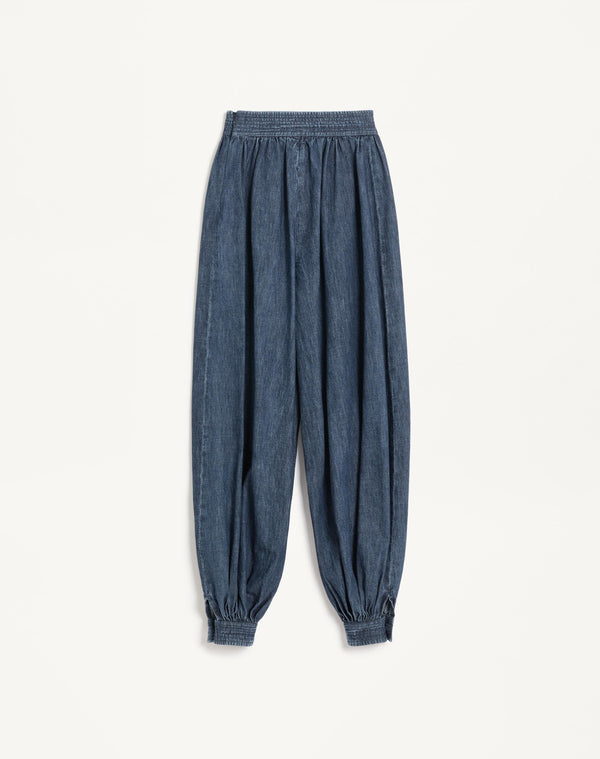 Pantaloni In Denim Chambray 