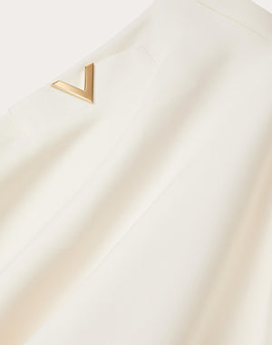 Gonna Midi In Crepe Couture 