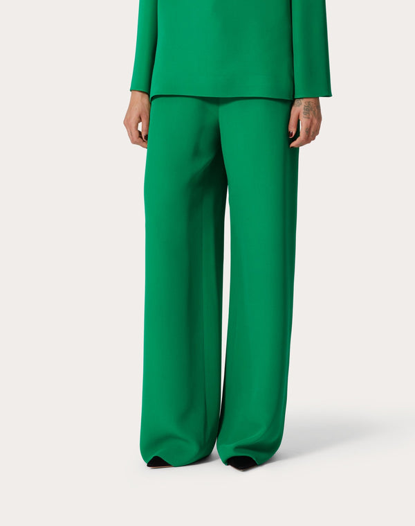 Pantaloni In Cady Couture 