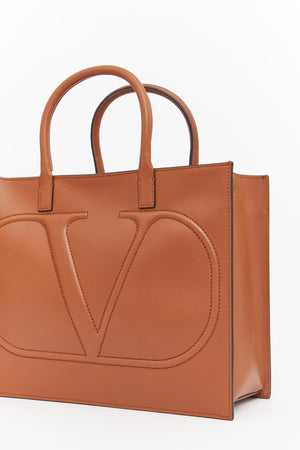 BORSA SHOPPING VLOGO WALK IN VITELLO