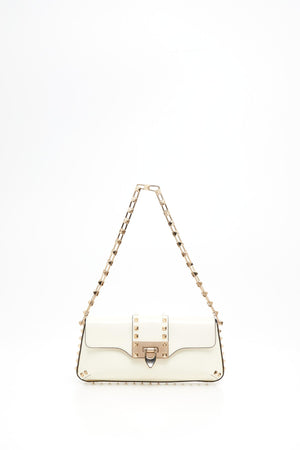 BORSA A SPALLA ROCKSTUD IN VITELLO