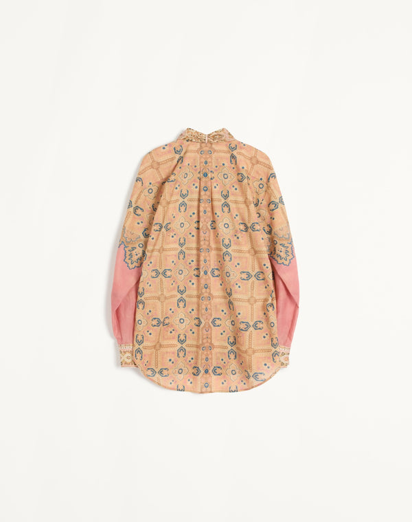 CAMICIA IN MUSSOLA VOYAGE IMAGINAIRE