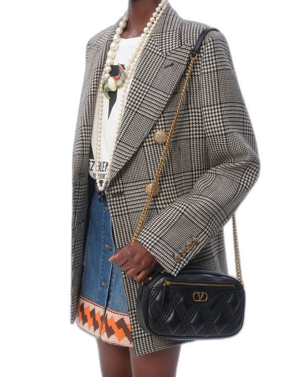 T-Shirt In Jersey Cotton Con Stampa Chez Valentino