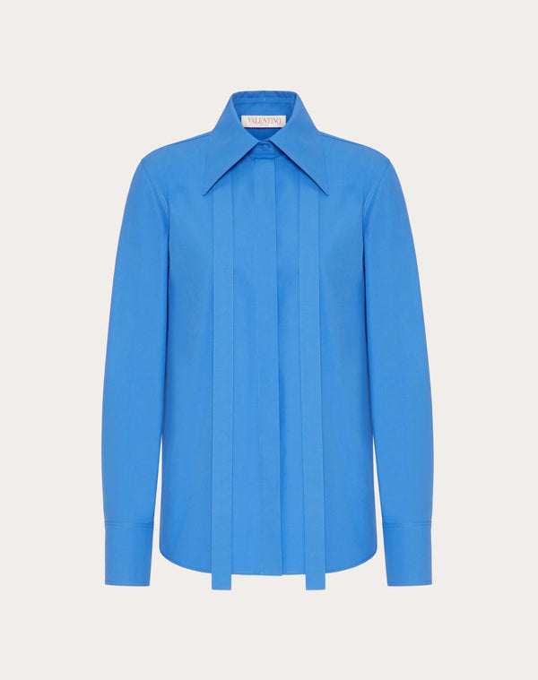 Camicia In Cotton Popeline 