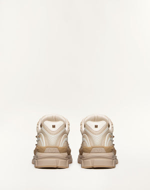 Sneaker Low-Top Ms-2960 In Tessuto E Crosta