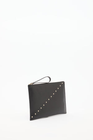 POUCH VALENTINO GARAVANI ROCKSTUD WISPY IN VITELLO