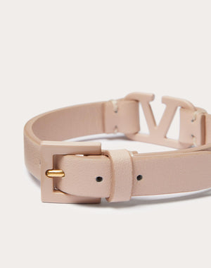 Bracciale Vlogo Signature Valentino Garavani In Pelle E Metallo