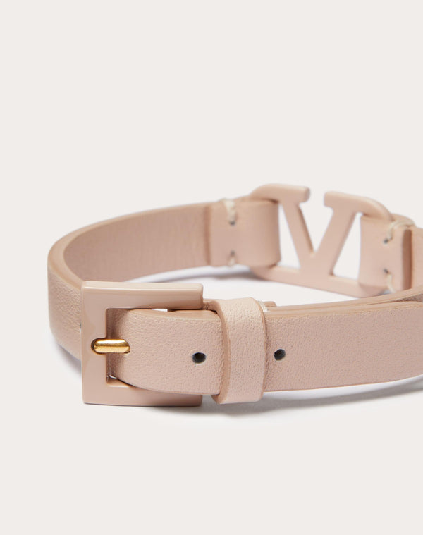 Bracciale Vlogo Signature Valentino Garavani In Pelle E Metallo