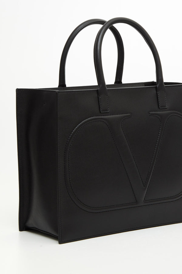 BORSA SHOPPING VLOGO WALK IN VITELLO