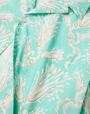 Camicia Da Bowling In Popeline Di Cotone Con Stampa Metamorphos Wheatsheaf