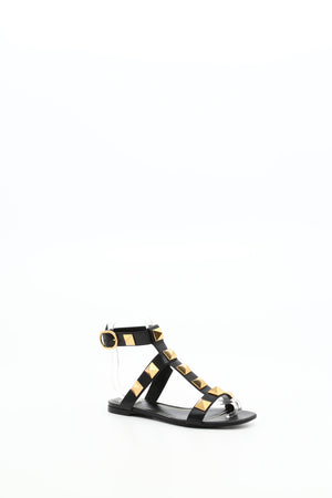 Sandalo Basso Roman Stud In Vitello