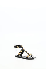 Sandalo Basso Roman Stud In Vitello