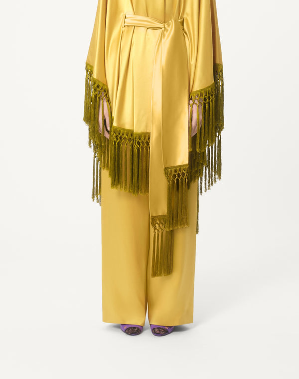 Pantaloni In Doppia Duchesse