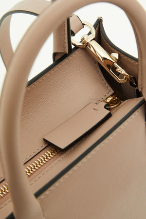 BORSA SHOPPING PICCOLA VLOGO WALK IN VITELLO 