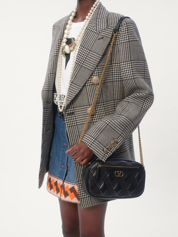 Borsa A Spalla Valentino Garavani Quiltie 67 In Nappa Trapuntata