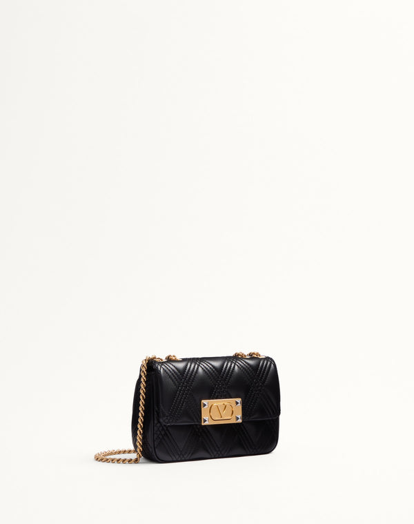 Borsa A Spalla Piccola Valentino Garavani Quiltie 67 In Nappa Trapuntata