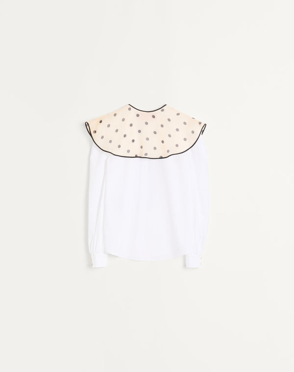 Camicia in Cotton Popeline