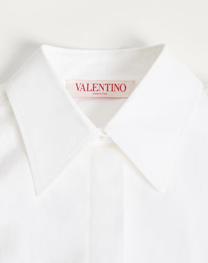 Camicia in Cotton Popeline