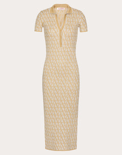 Abito In Lurex E Jacquard Toile Iconographe 