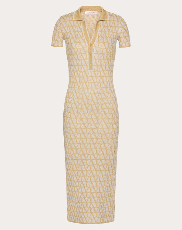 Abito In Lurex E Jacquard Toile Iconographe 