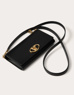 Portafoglio Con Tracolla Vlogo The Bold Edition In Nappa