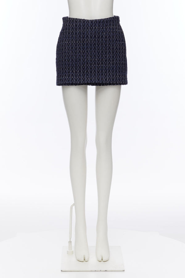 Skort In Optical Valentino Tweed