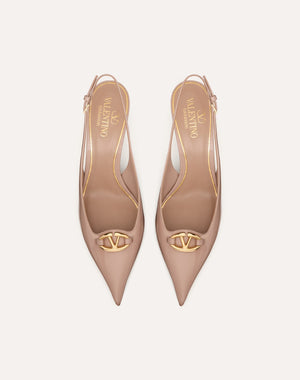 Décolleté Slingback Vlogo The Bold Edition In Vernice 60Mm