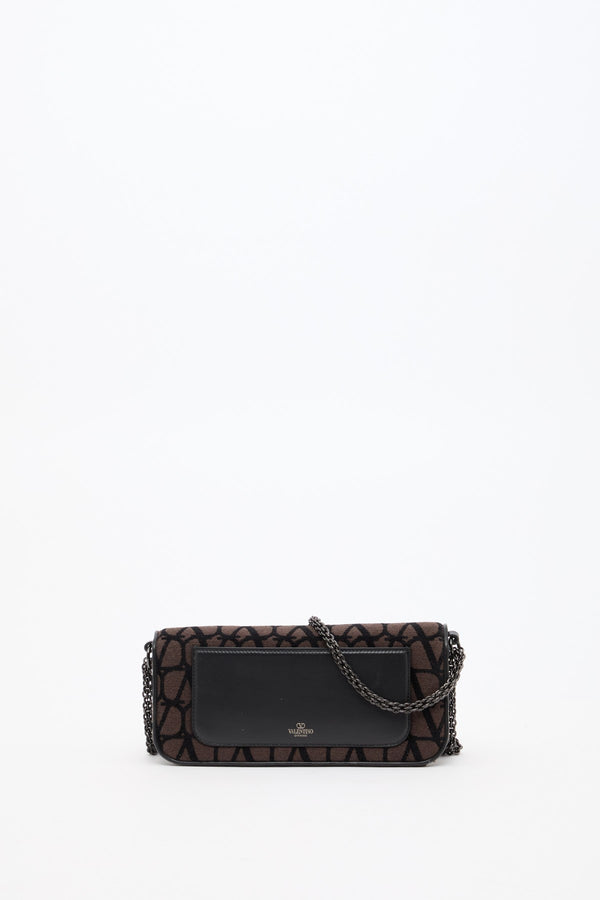 Borsa A Spalla Valentino Garavani Locò Toile Iconographe
