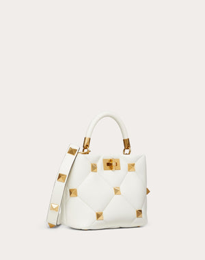 Borsa Piccola A Mano Roman Stud The Handle Bag In Nappa