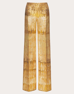 Pantaloni In Broccato VALENTINOentino Golden Wings