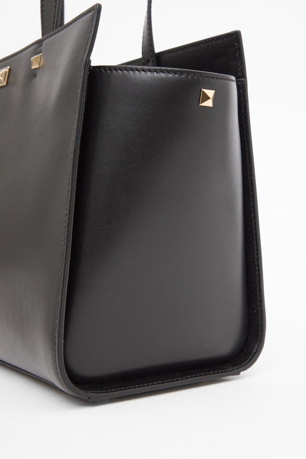 BORSA GRANDE ROCKSTUD FIERCE IN VITELLO