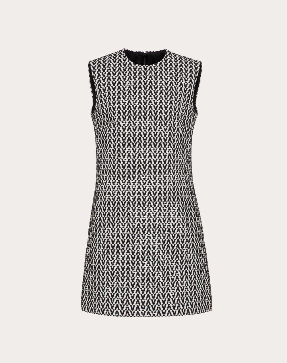 Abito Corto In Boucle' Optical Valentino