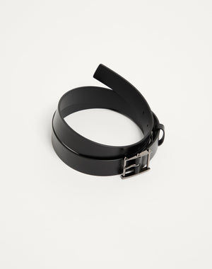 CINTURA ROCKSTUD IN VITELLO 30 MM