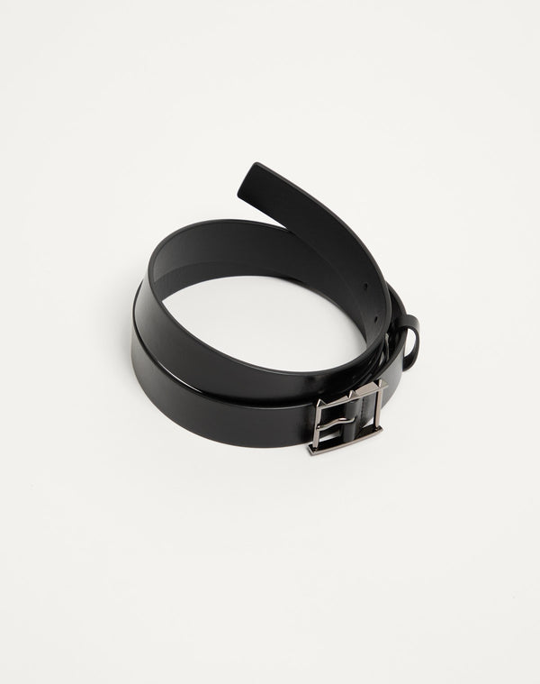 CINTURA ROCKSTUD IN VITELLO 30 MM