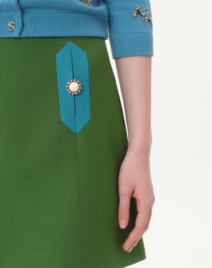 Gonna  In Crepe Couture 