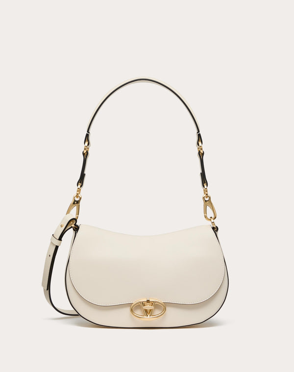Borsa A Spalla Piccola Valentino Garavani Ohval In Vitello Nappato