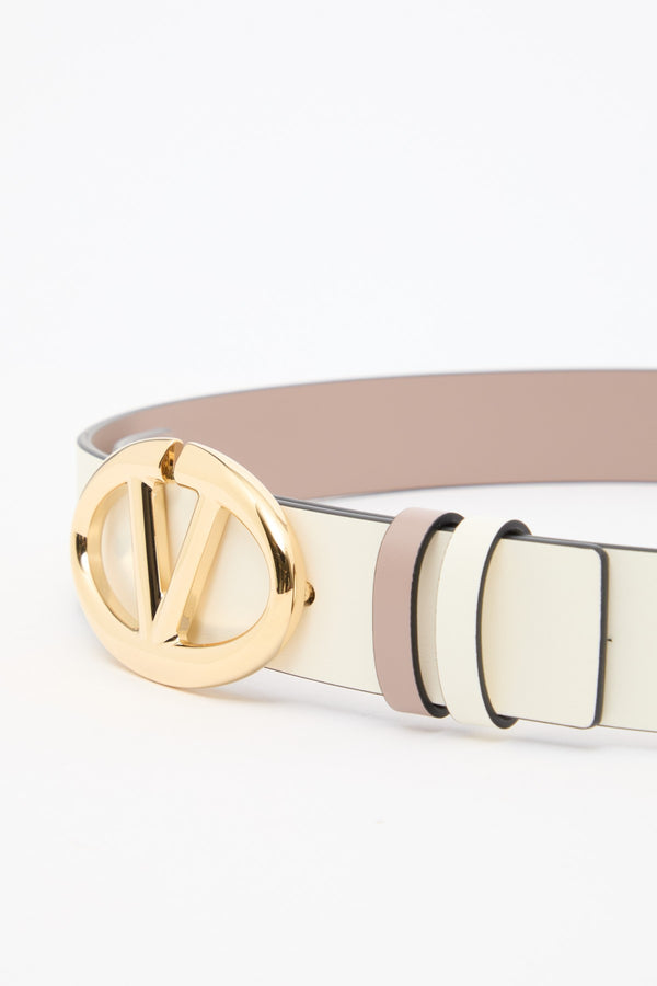 Cintura Reversibile Vlogo The Bold Edition In Vitello 30 Mm