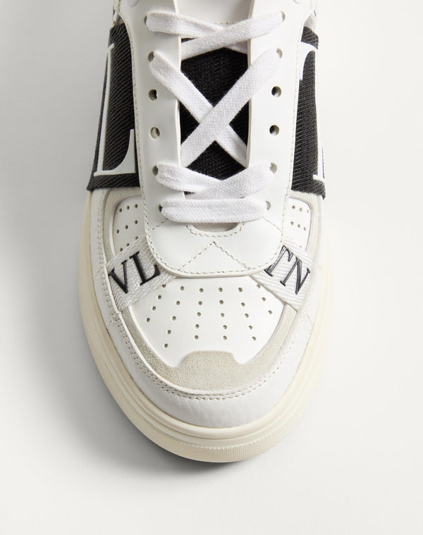 Sneaker Vl7N In Vitello E Nastri