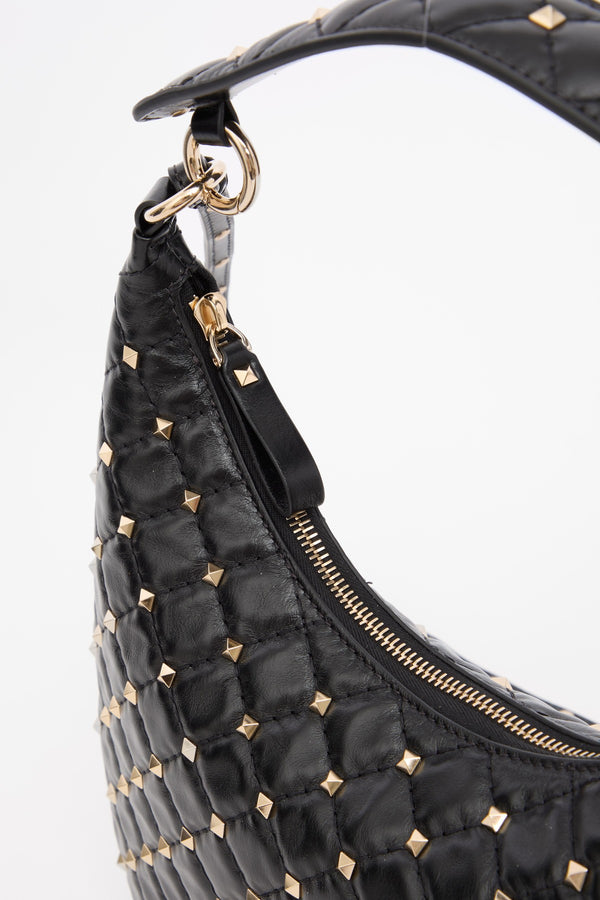 HOBO PICCOLA ROCKSTUD SPIKE IN VITELLO