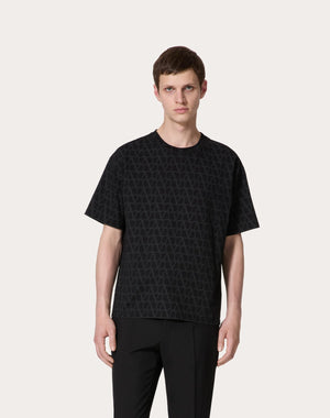 T-Shirt In Cotone Con Stampa Toile Iconographe