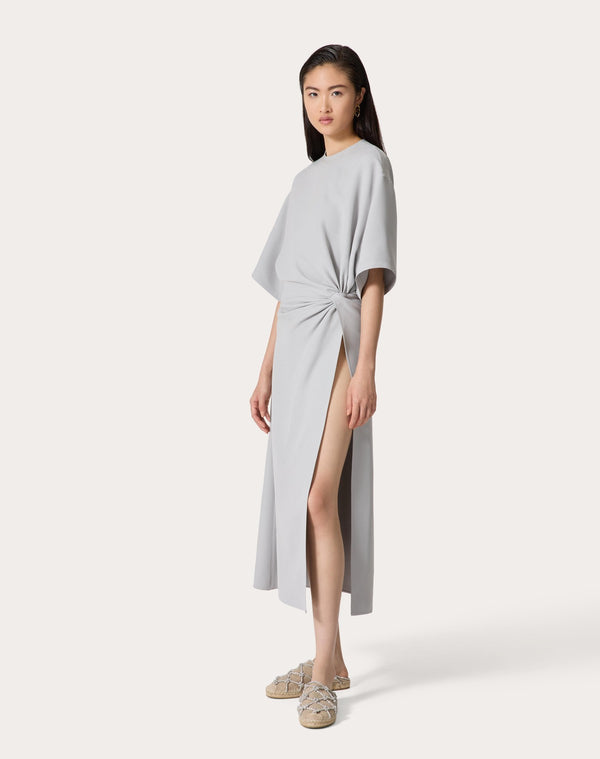Abito Midi In Structured Couture 