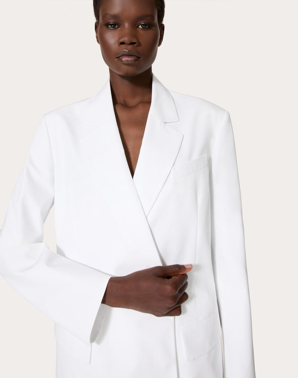 Blazer In Compact Popeline 